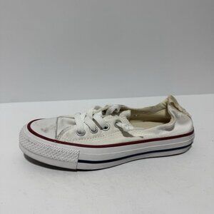 Converse Womens Shoreline Slip On Sneaker White Size 5 M